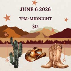 PRE STAMPEDE DANCE- June 6 2026- Varsity Community Centre